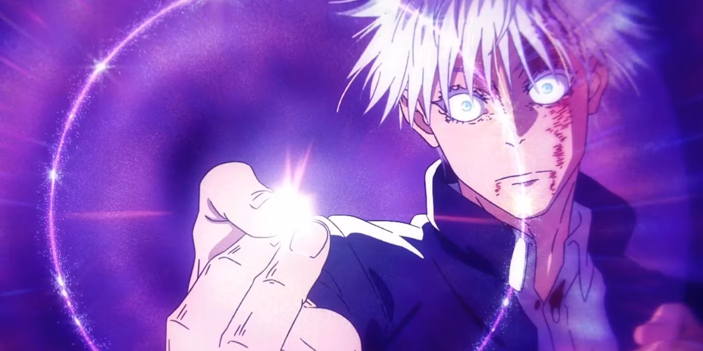 gojo hollow purple